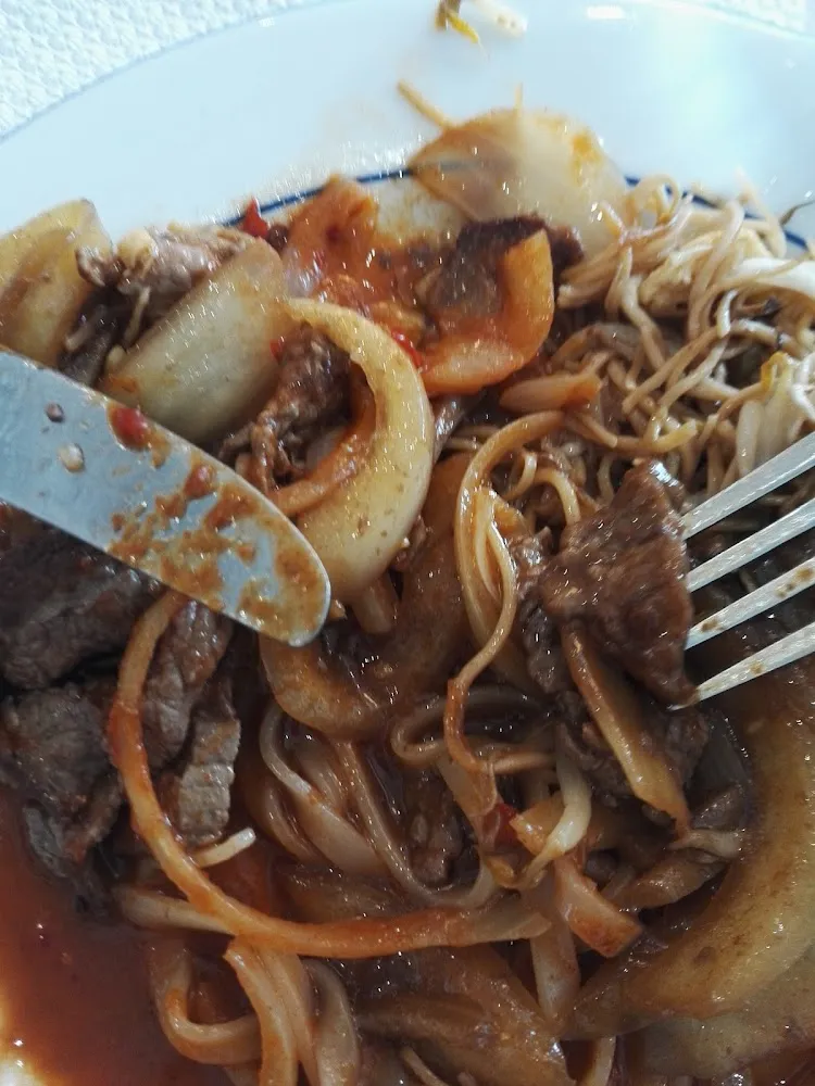 Wok Terre Et Mer Sauce Thaï